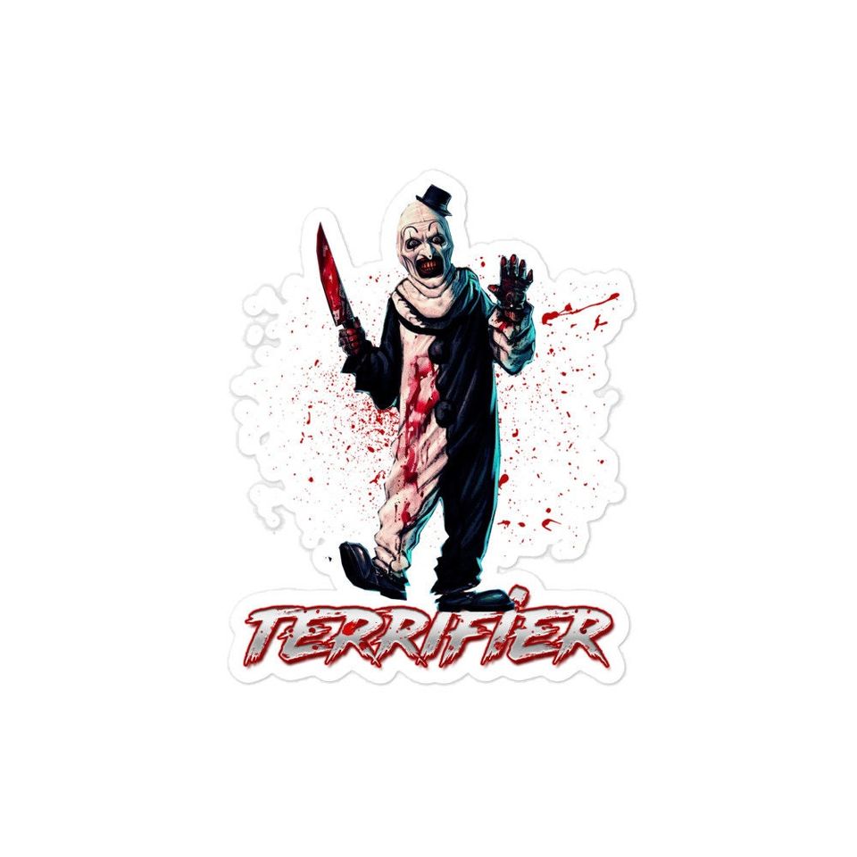 The Terrifier stickers - art the clown