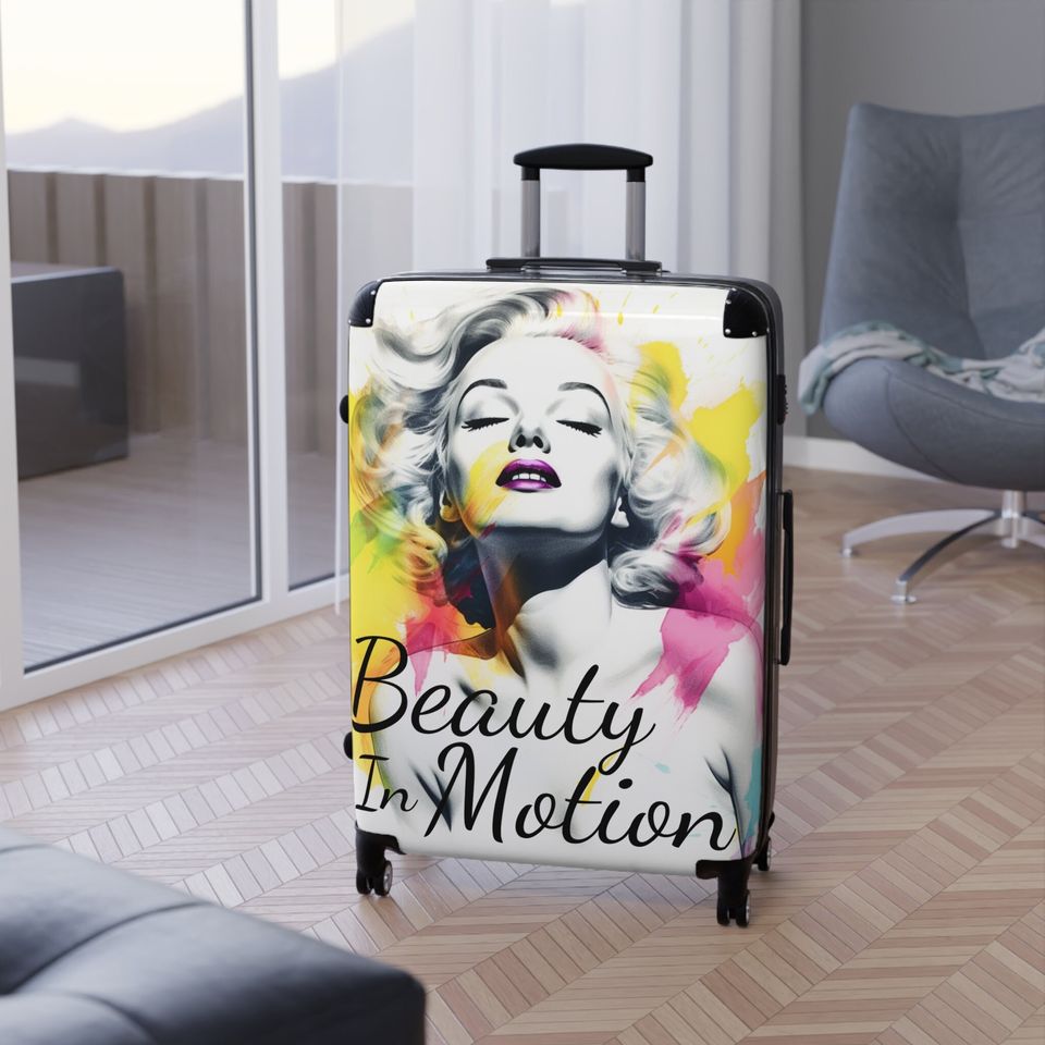 Marilyn Monroe Travel Suitcase