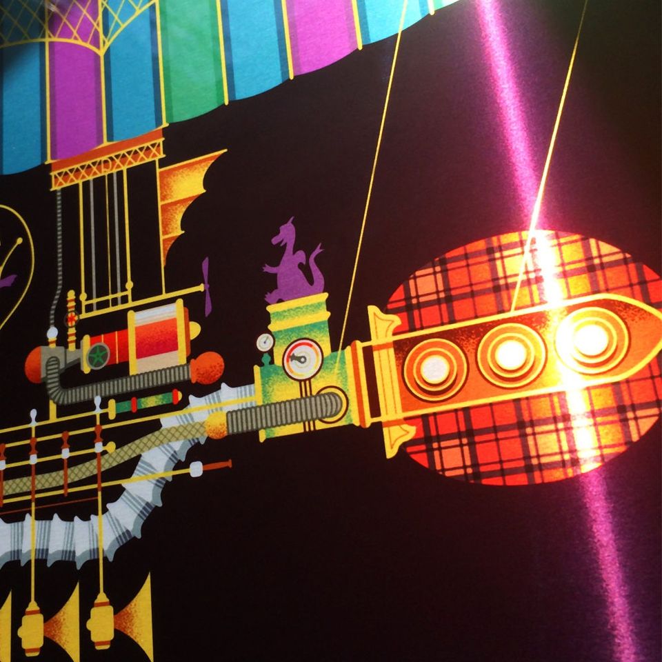 Disneyland Resort Attraction and Transportation Vehicles Poster