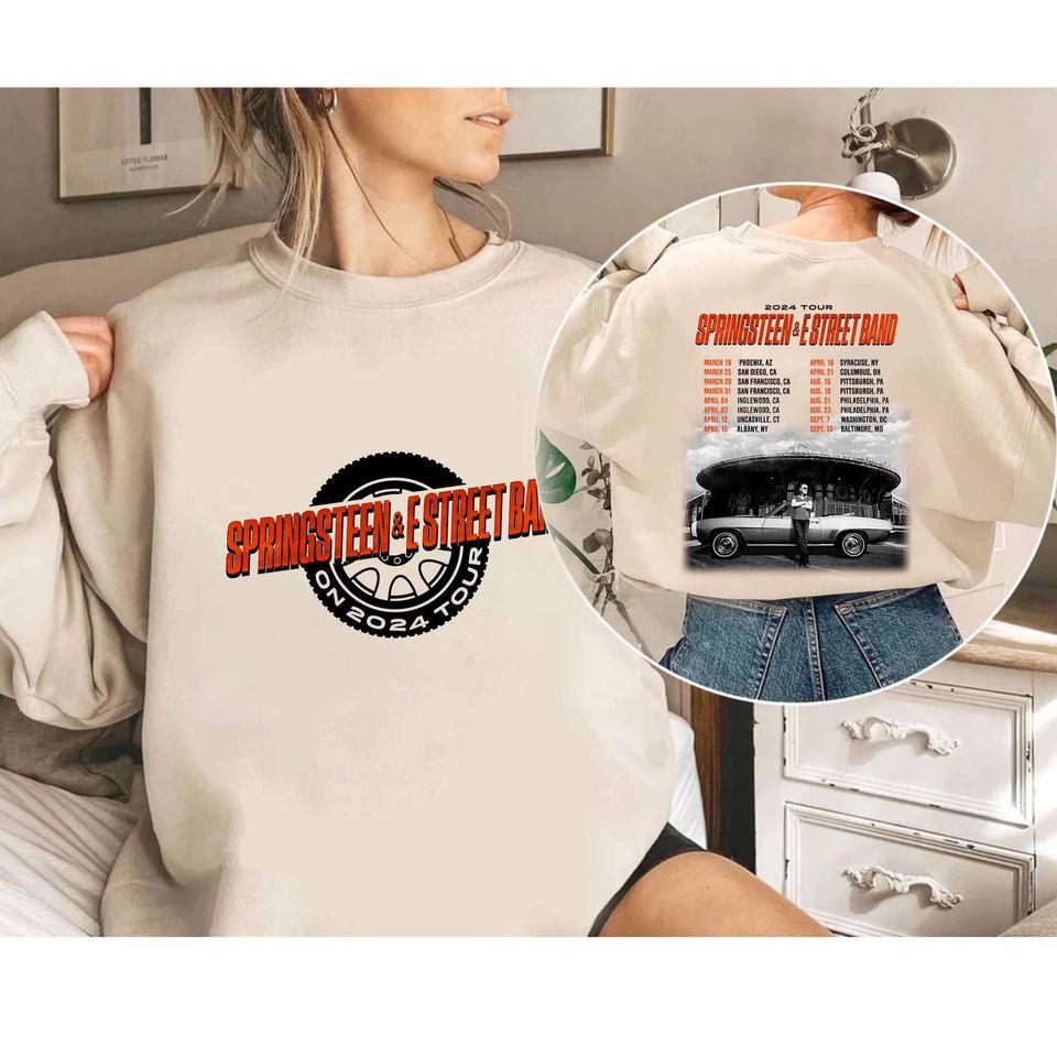 Bruce Springsteen & The E Street Band Rescheduled US Tour 2024 Shirt