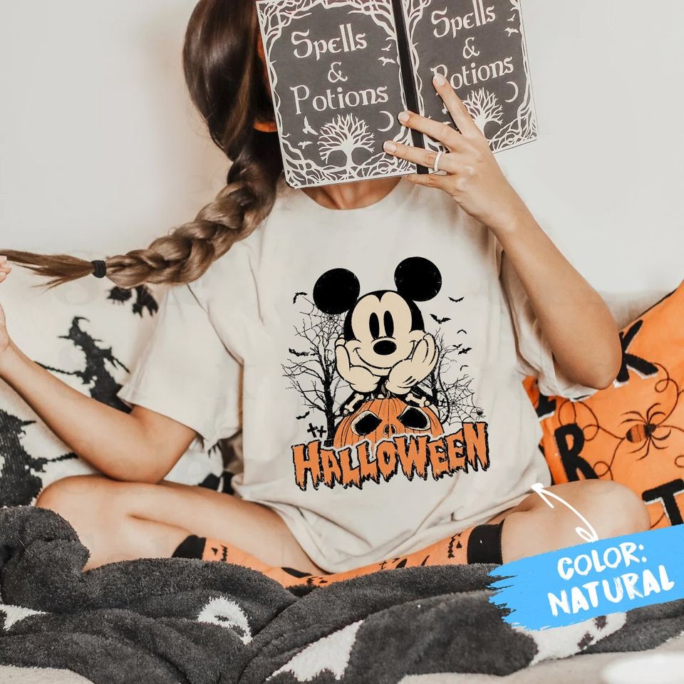 Disney Characters Halloween Family matching shirt
