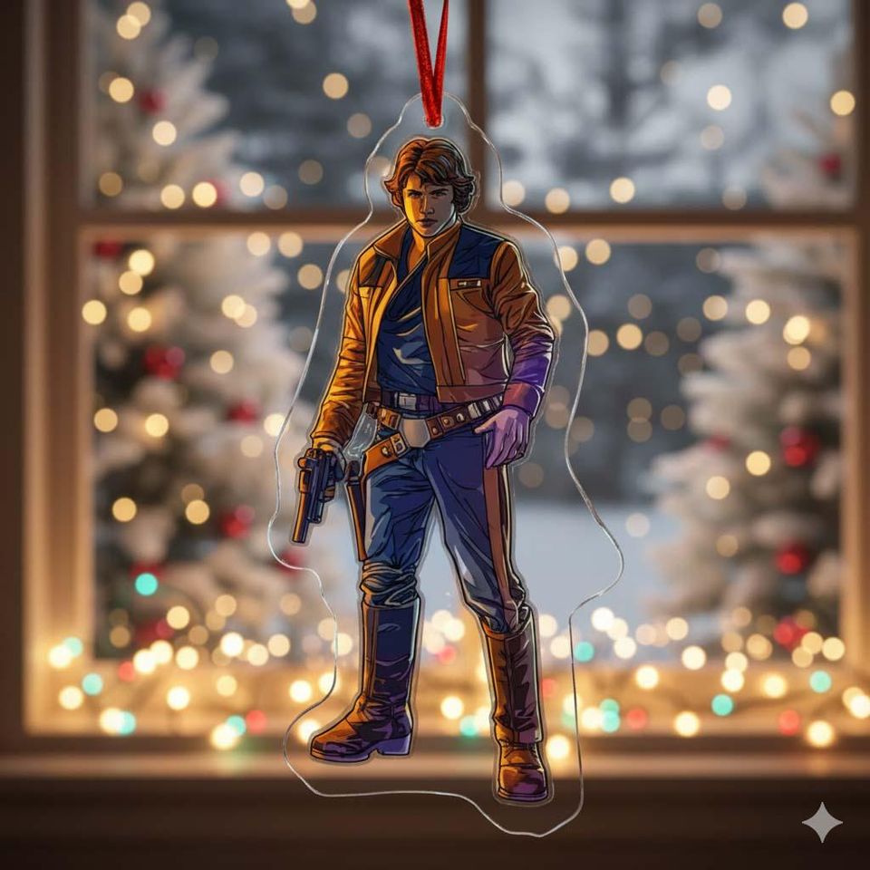 Star Wars Christmas Ornament, Hansolo Ornament