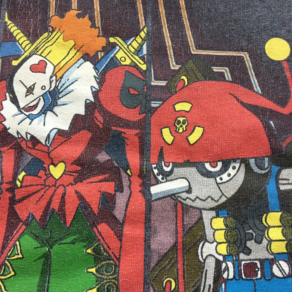 Vintage 90s Digimon Dark Masters Strike Rare Anime T-Shirt