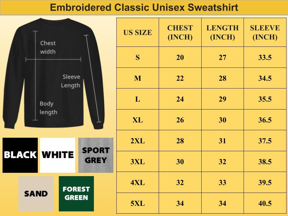 Custom Character Disney Donald Embroidered Sweatshirt