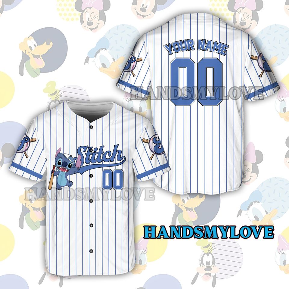 Custom Ddisney Character Mickey Game Day Baseball Jersey Ddisney Baseball