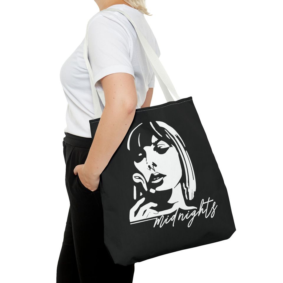 Taylorr Swifts Midnights Tote Bag
