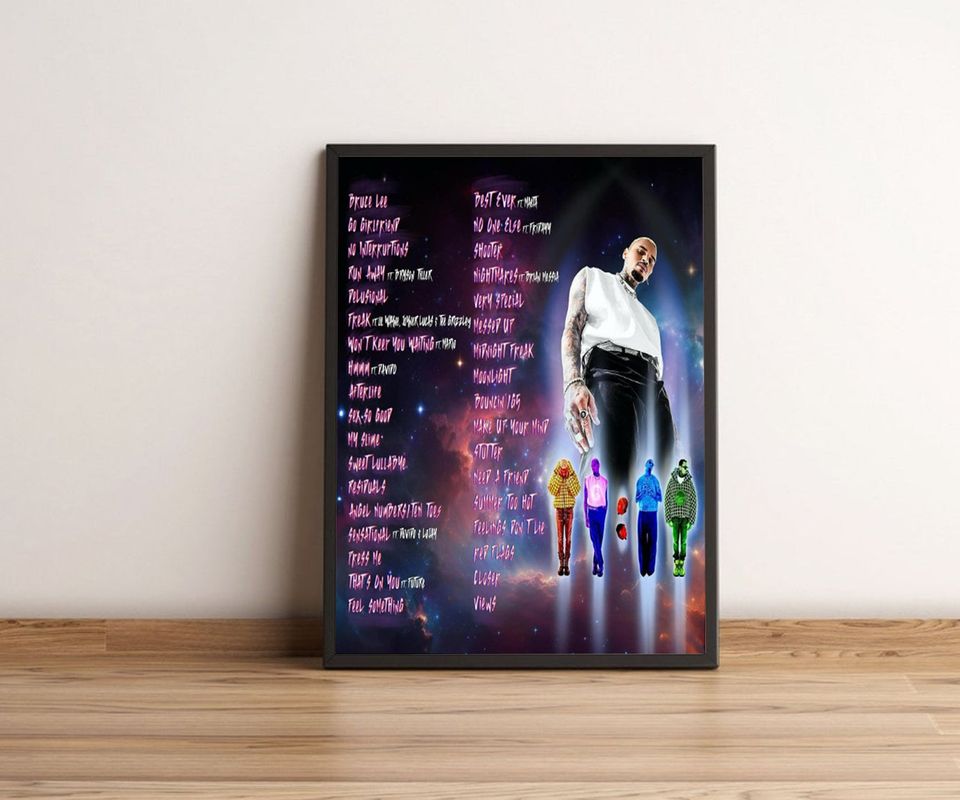 Chris Brown 11 11 Tour 2024 Tour Poster