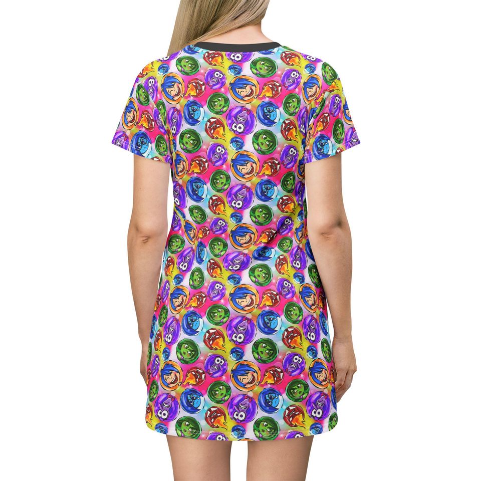 Inside Out Pixar Women's T-Shirt Dress