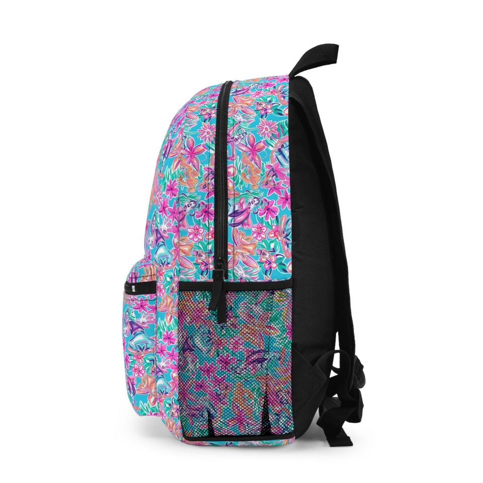 Tropical Bloom Goofy & Pluto Backpack