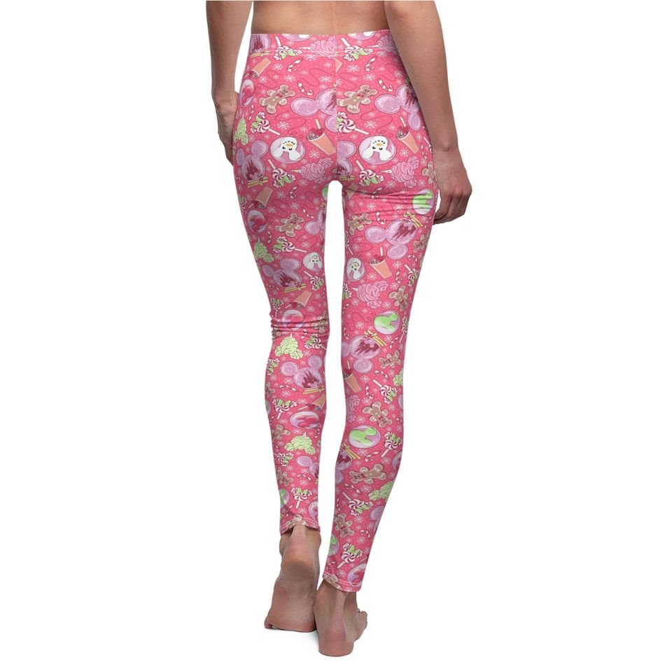 Winter Mouse Snacks & Balloons Women's Leggings