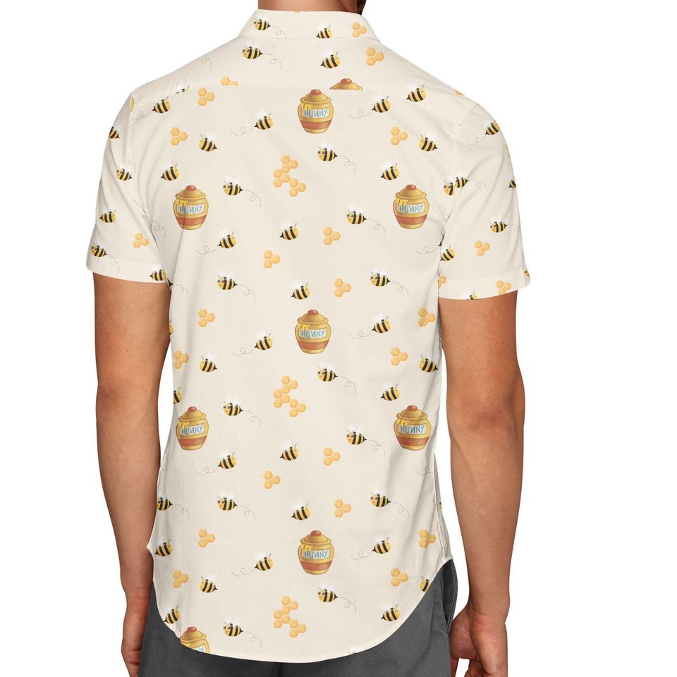 Hunny Pots Disney Hawaiin T Shirt