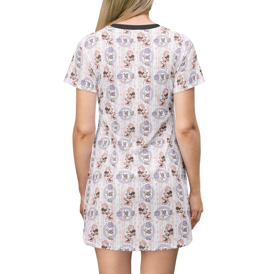 Minnie & Daisy Disney Women's T-Shirt Dress