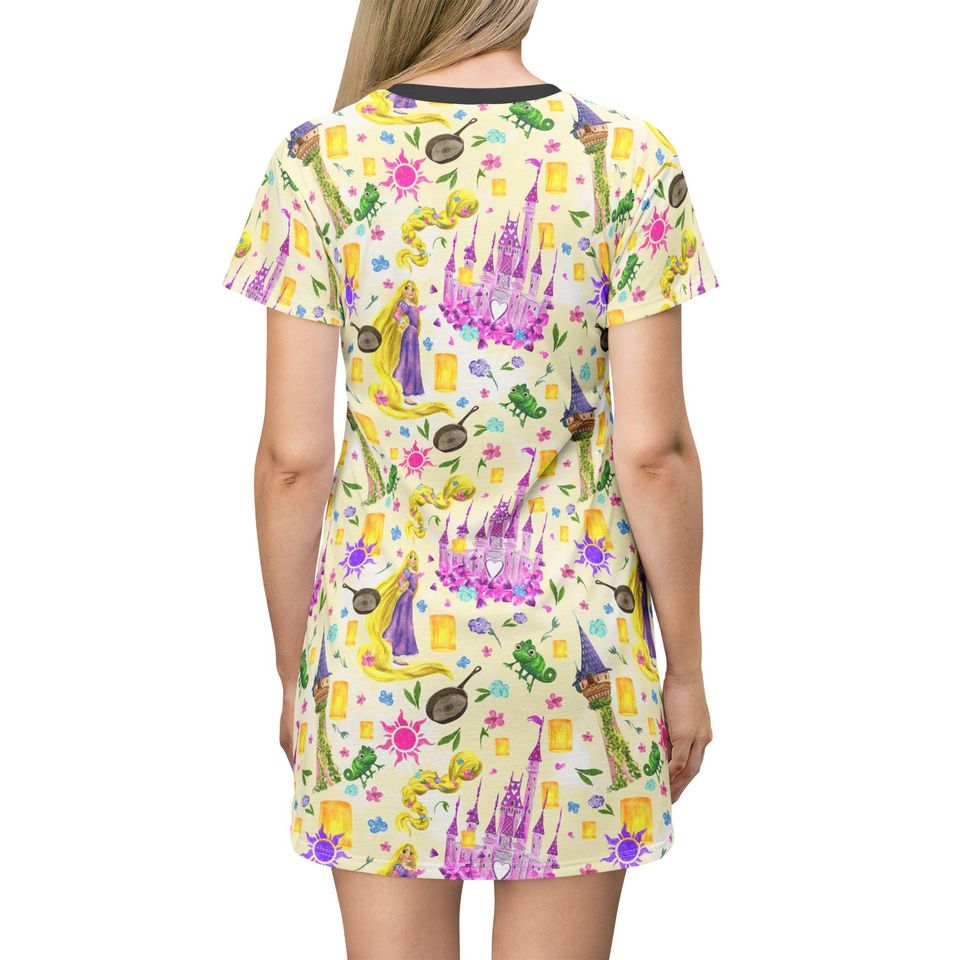 Tangled Princess Women's T-Shirt Dress