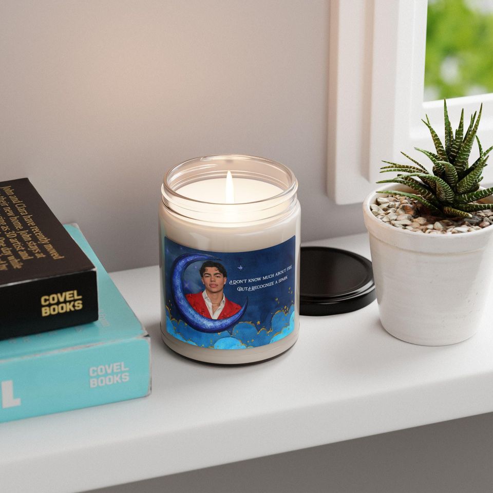 Zombies 4 Candle - Malachi Barton Scented Soy Candle 9oz - Home Fragrance Decor - Aromatherapy Gift - Handmade Natural Candle