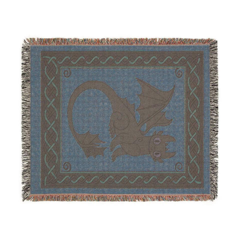 How to Train Your Dragon Toothless Tapestry Woven Blanket