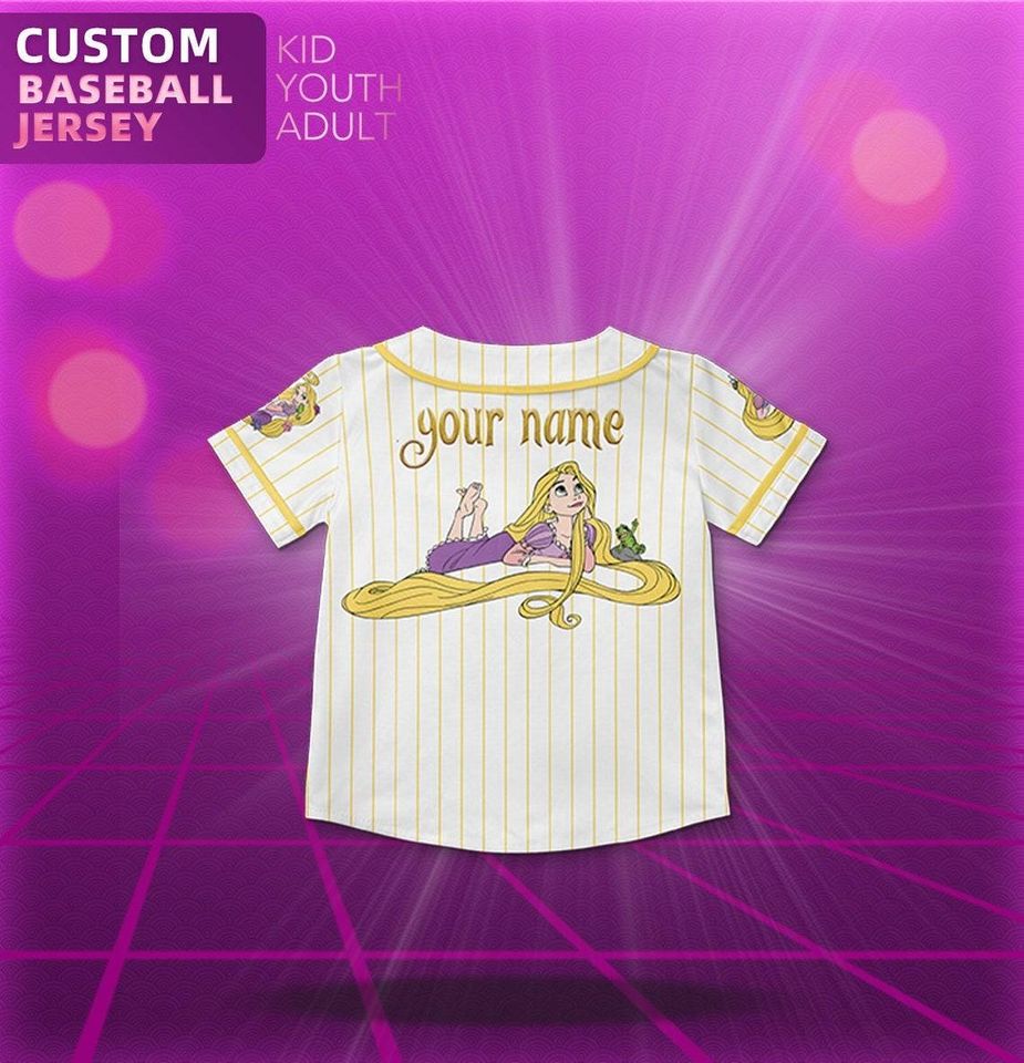 Disney Tangled Shirt Jersey, Custom Rapunzel Shirt, Tangled Jersey