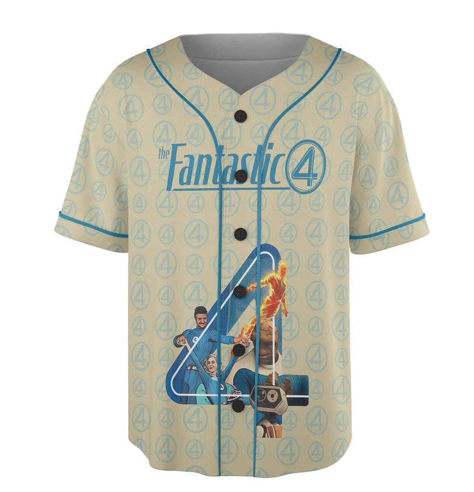 Fantastic Four Unisex Baseball Jersey