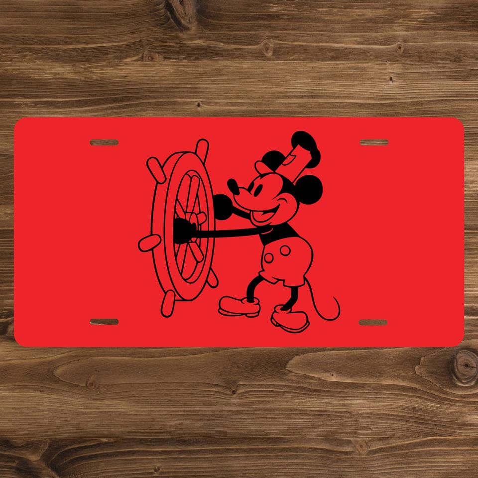 Disney Mickey Mouse Vanity License Plate