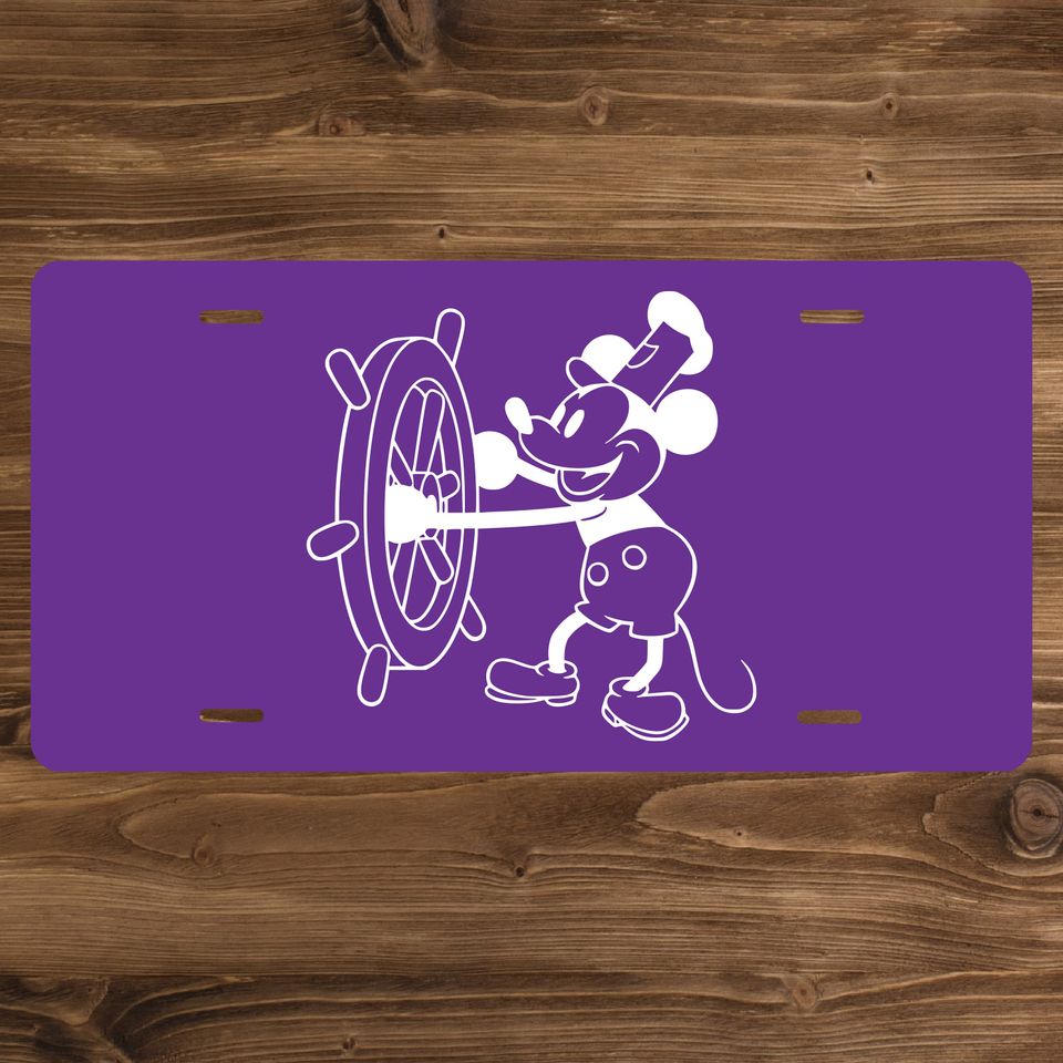 Disney Mickey Mouse Vanity License Plate