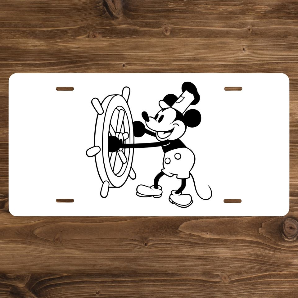 Disney Mickey Mouse Vanity License Plate