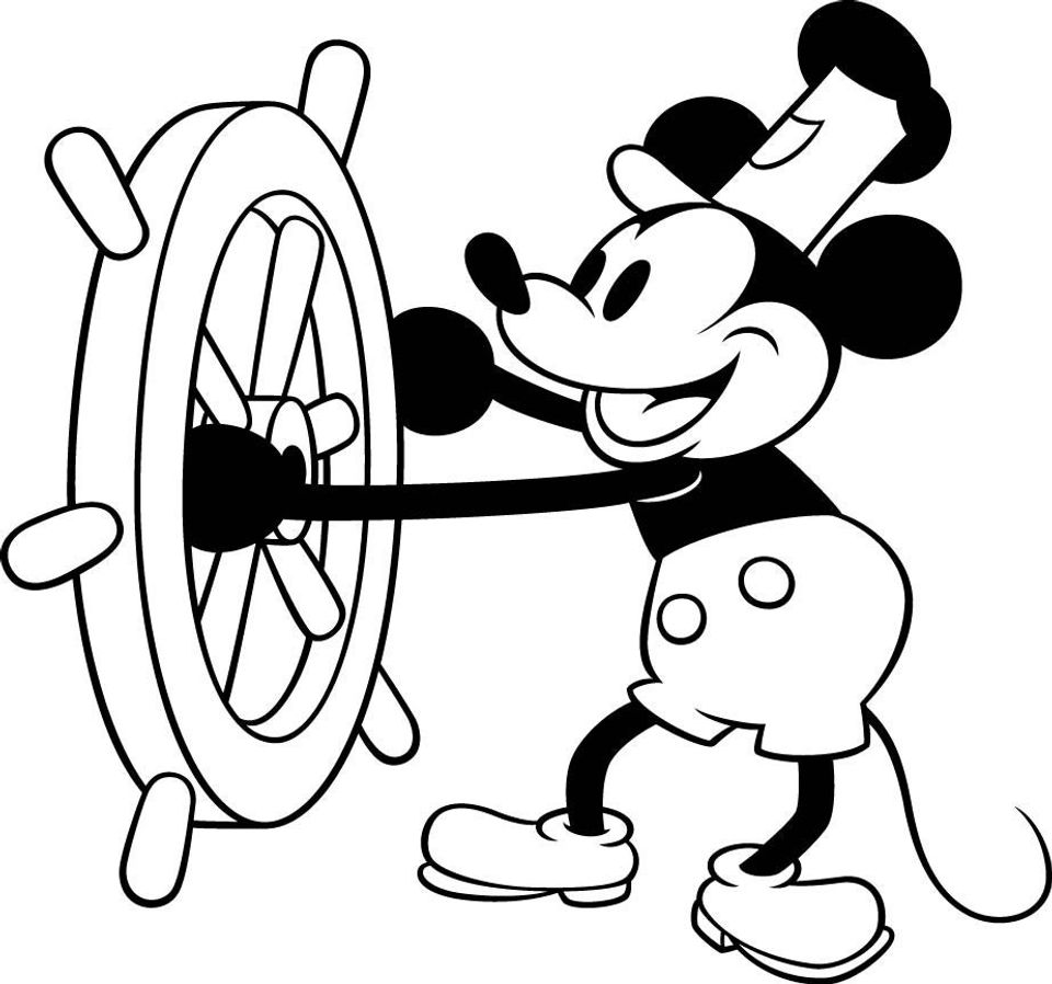 Disney Mickey Mouse Vanity License Plate