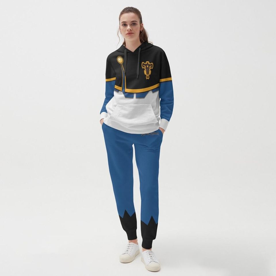 Asta Hoodie And Jogger Set Anime Clothes