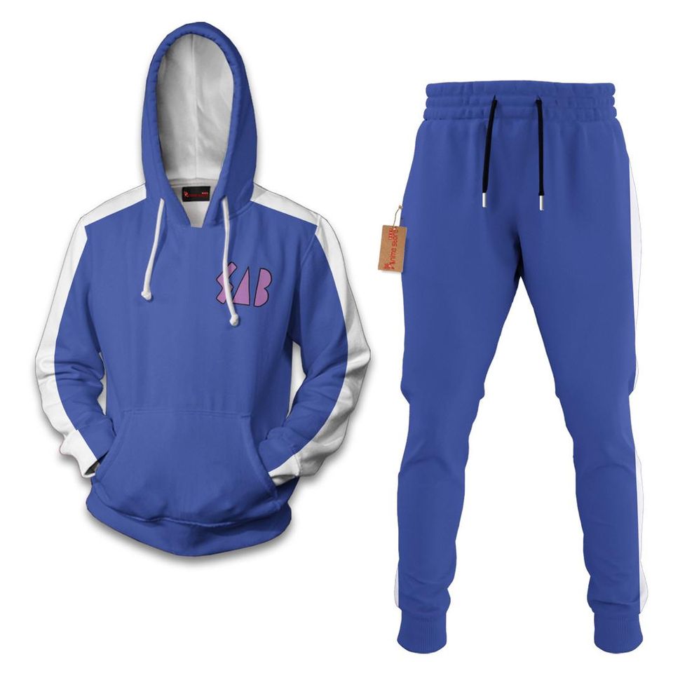 Super Broly Goku Hoodie And Jogger Set Anime Clothes