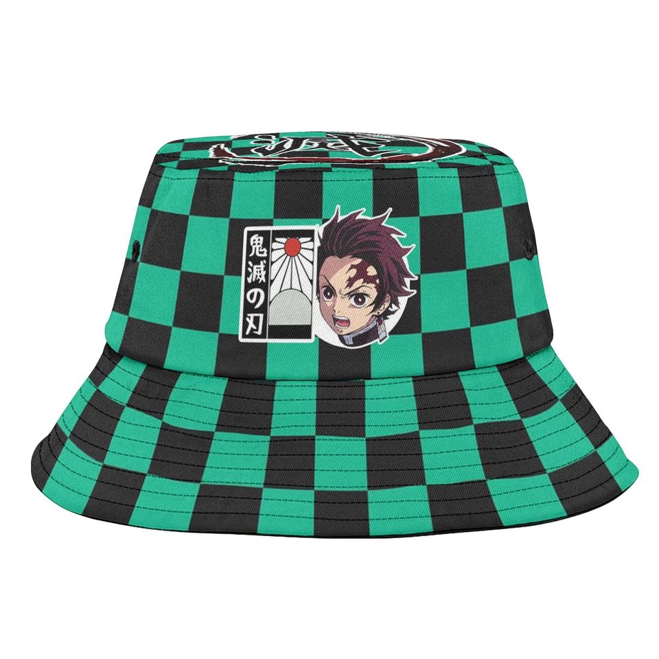 tanjiror Kamado Anime Bucket Hat