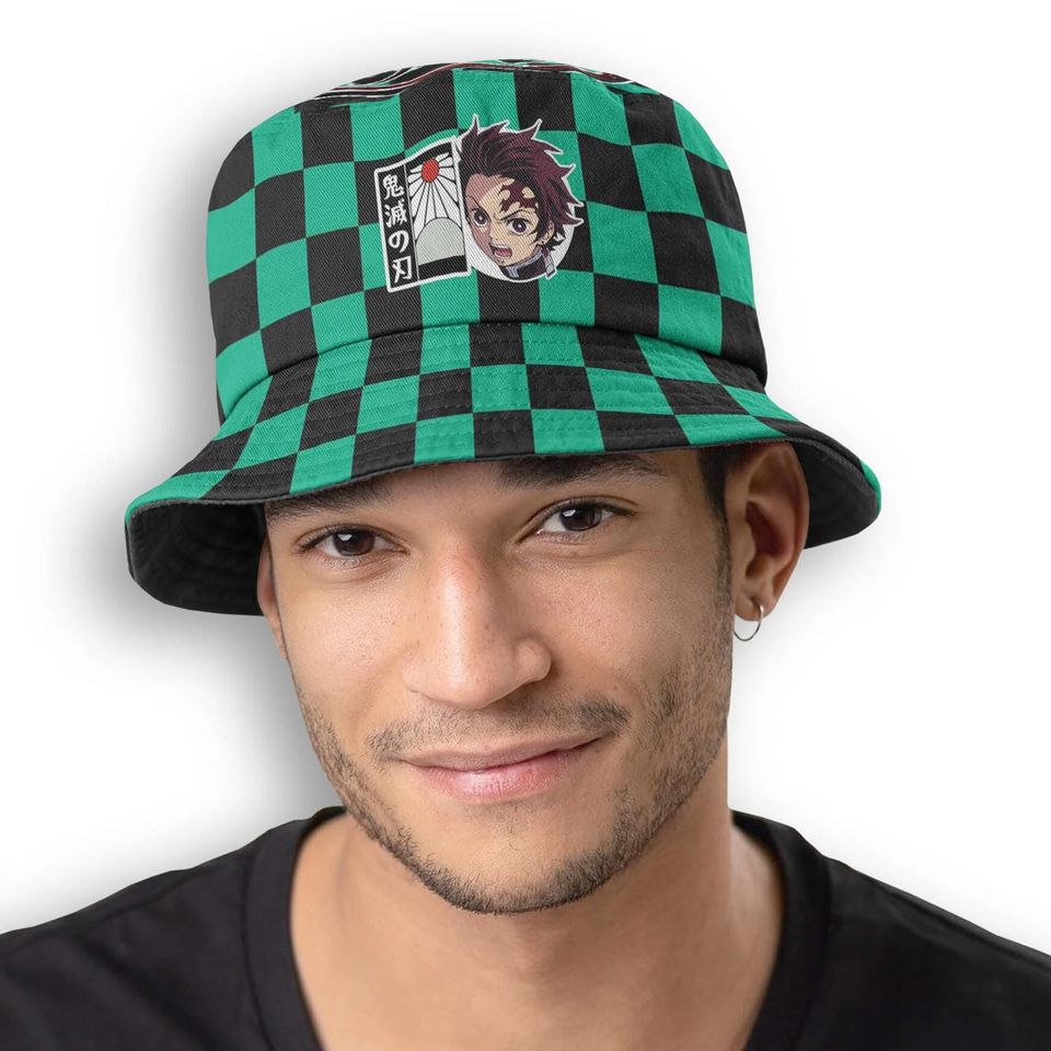 tanjiror Kamado Anime Bucket Hat