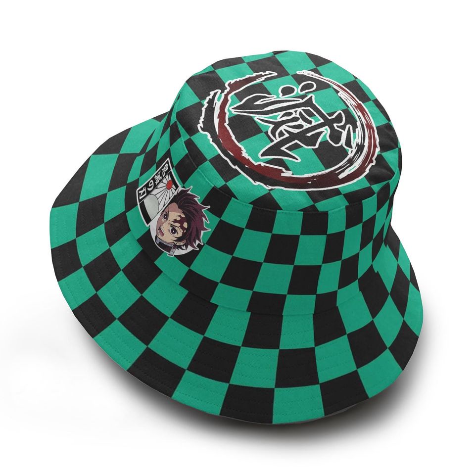 tanjiror Kamado Anime Bucket Hat