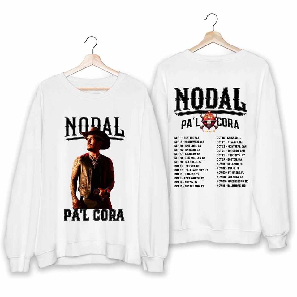 Christian Nodal - Pal Cora Tour 2024 Shirt, Christian Nodal Fan Shirt
