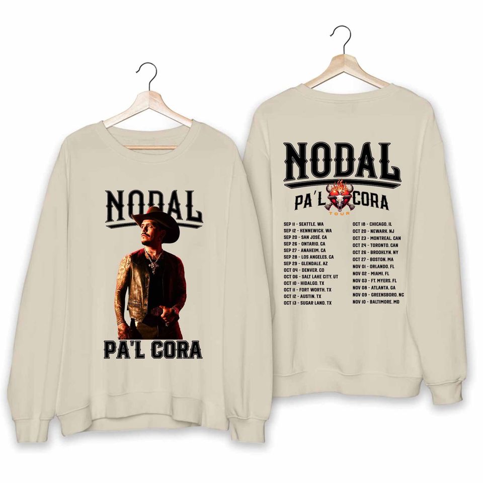 Christian Nodal - Pal Cora Tour 2024 Shirt, Christian Nodal Fan Shirt
