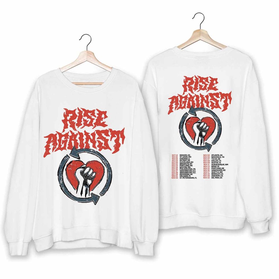Rise Against 2024 Tour Sweatshirt