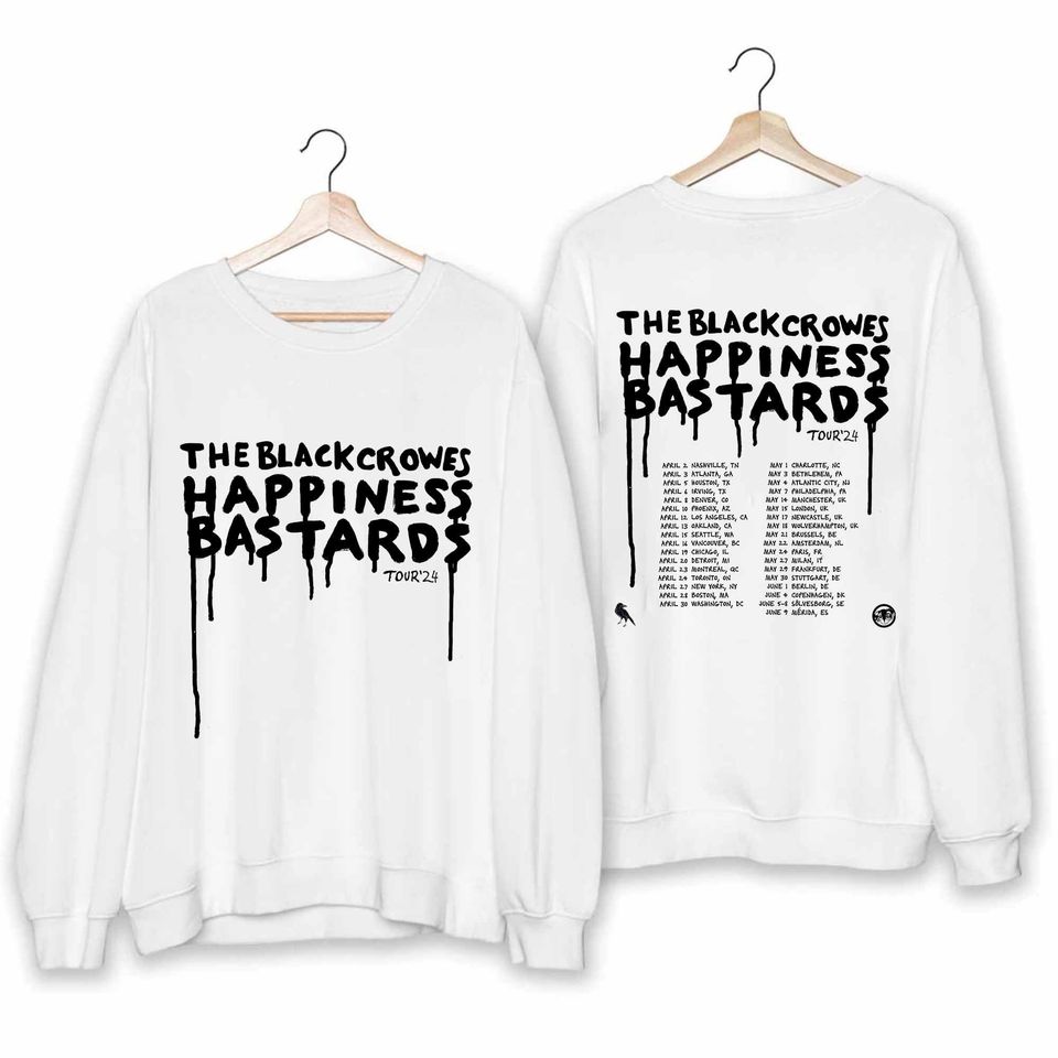 The Black Crowes 2024 Happiness Bastards Tour Sweatshirt