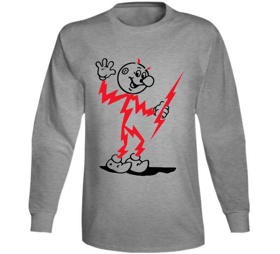 Reddy Kilowatt Electrical Mascot Retro T Shirt