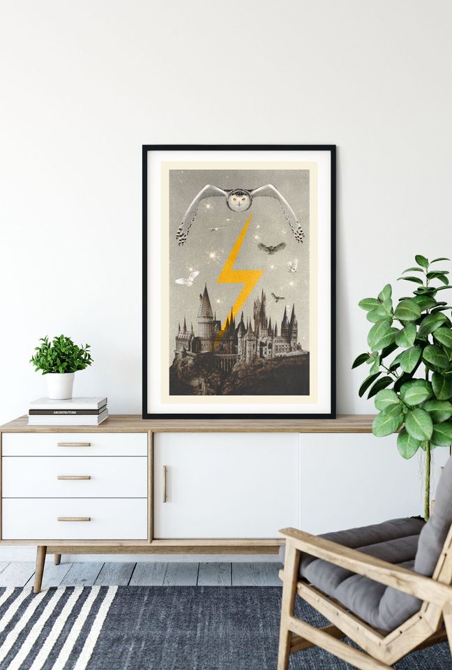 HARRY POTTER- Harry Potter poster- Movie Poster