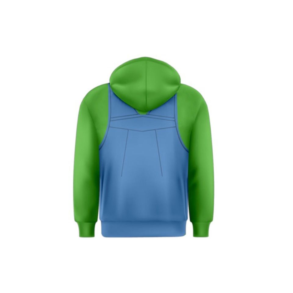 Men's Luigi Inspired Hoodie