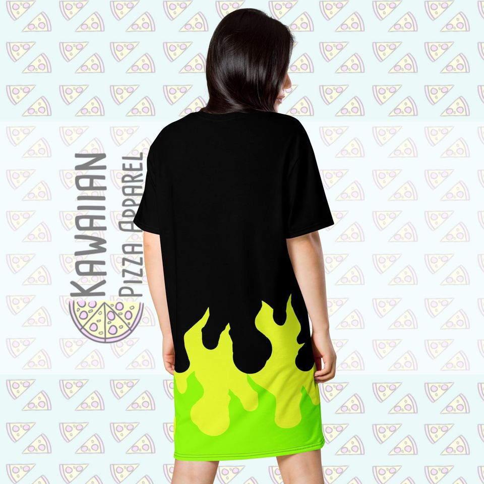 Women's Maleficent Inspired T-shirt dress