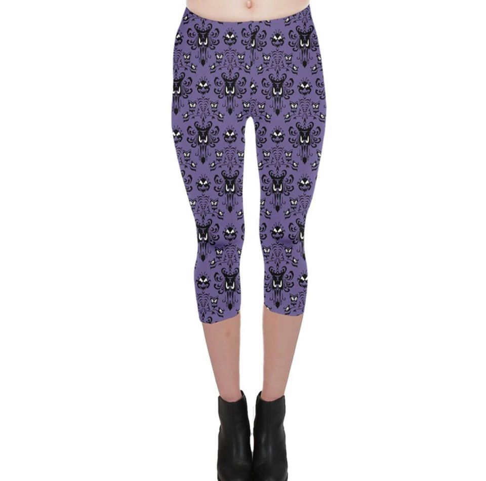 Haunted Mansion Inspired Capri Leggings