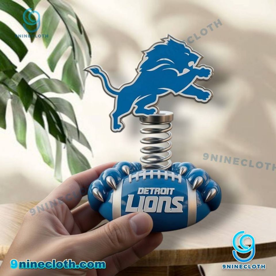 Detroit Lions Dashboard Bobblehead