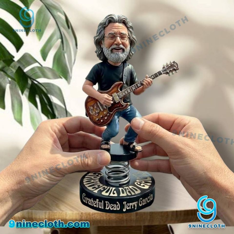 Grateful Dead Jerry Garcia Dashboard Bobblehead