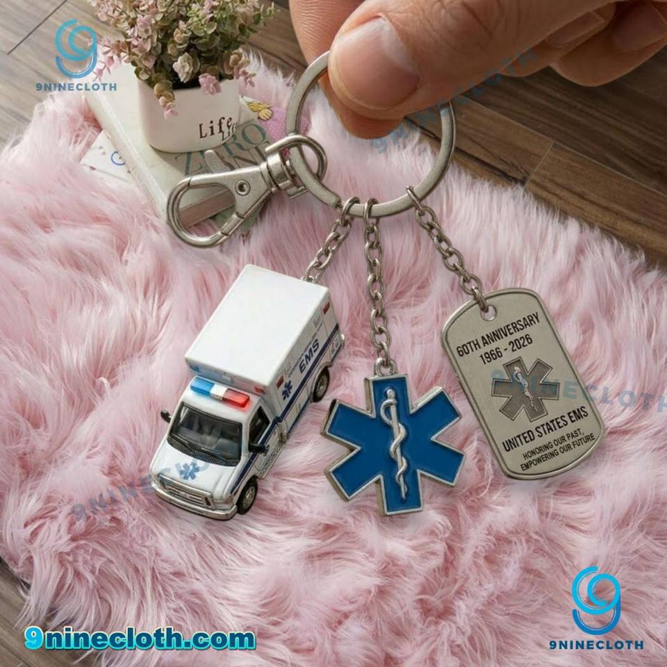 EMS 60th Anniversary Keychain
