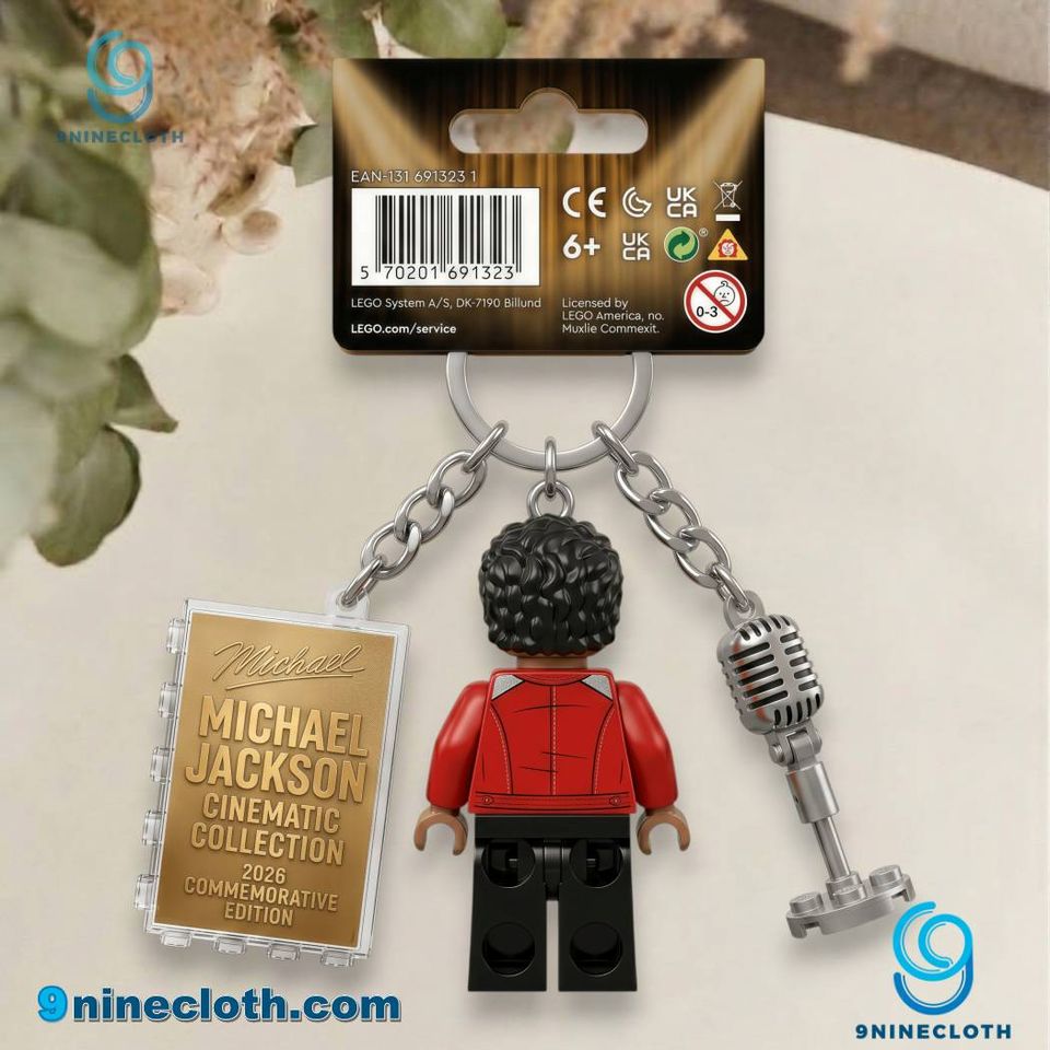Michael Jackson Cinematic Keychain