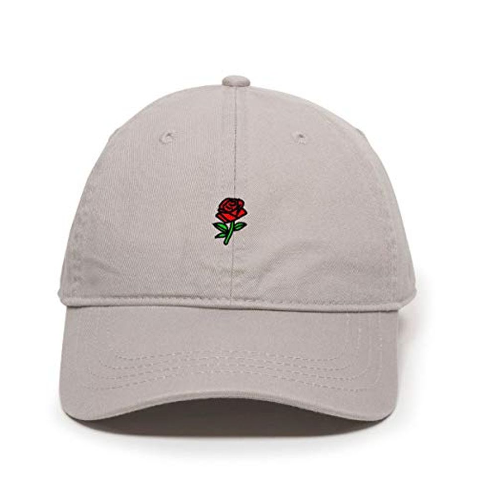 Rose Baseball Cap Embroidered Adjustable Dad Hat