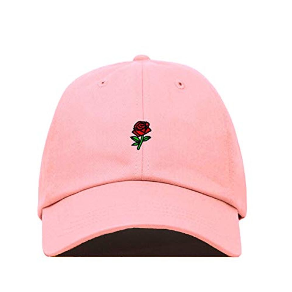 Rose Baseball Cap Embroidered Adjustable Dad Hat