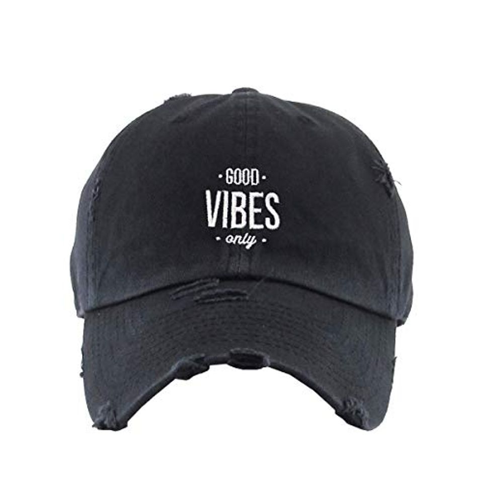 Good V Only Vintage Baseball Cap Embroidered Adjustable Distressed Dad Hat