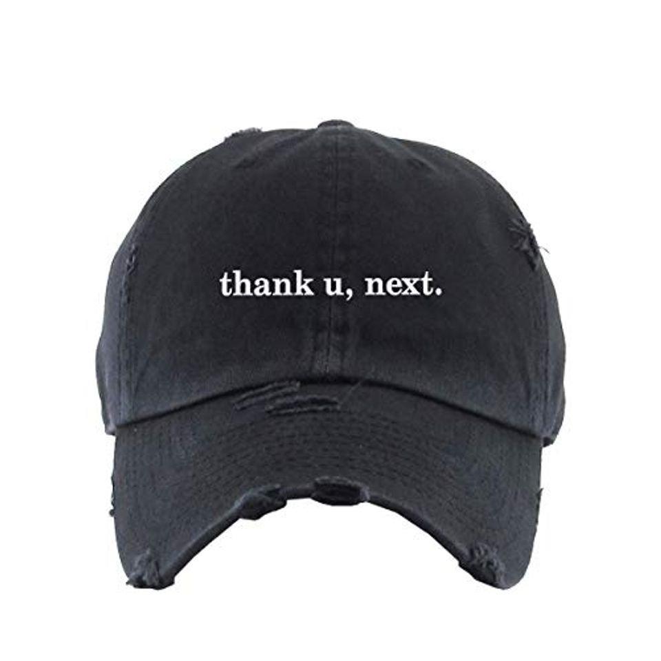 Thank You, Next Vintage Baseball Cap Embroidered Adjustable Distressed Dad Hat