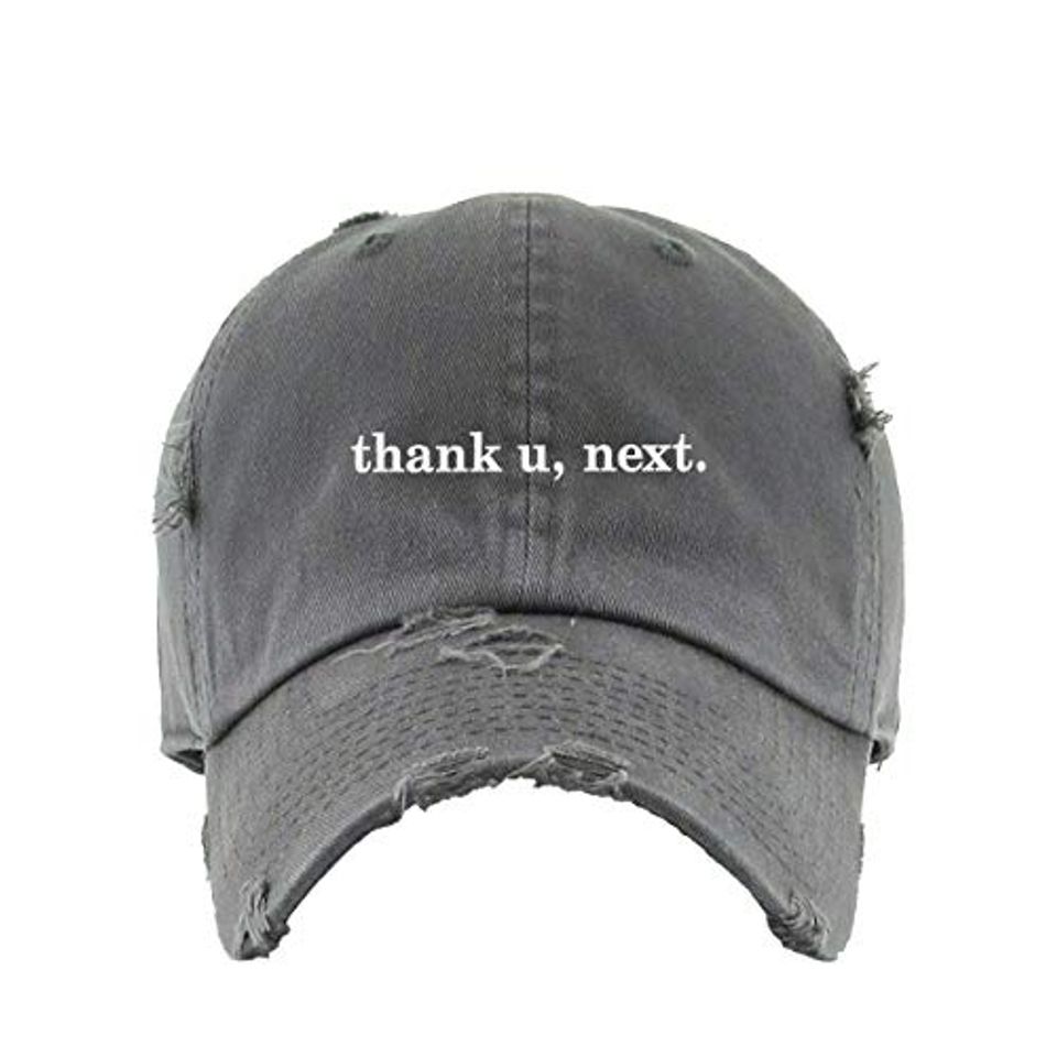 Thank You, Next Vintage Baseball Cap Embroidered Adjustable Distressed Dad Hat