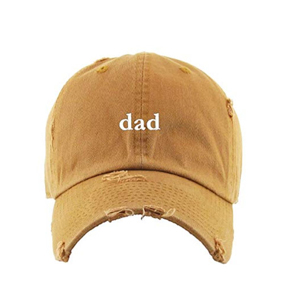 Dad Vintage Baseball Cap Embroidered Adjustable Distressed Dad Hat