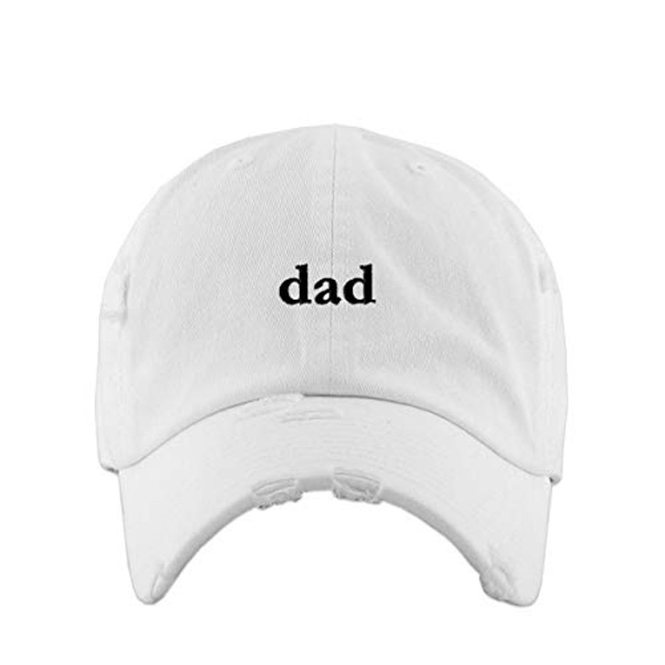 Dad Vintage Baseball Cap Embroidered Adjustable Distressed Dad Hat